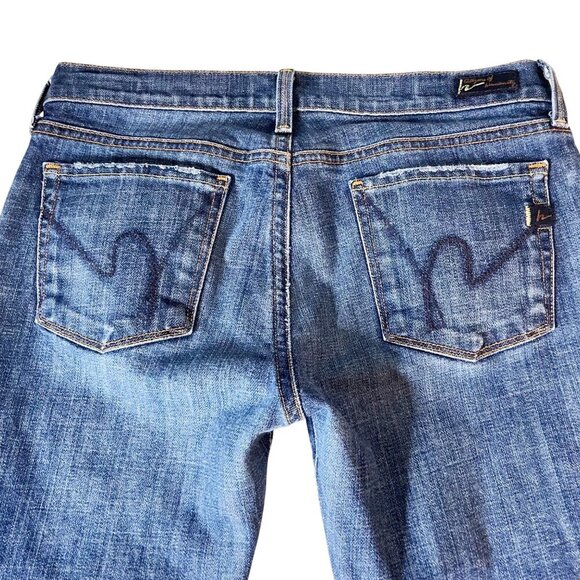 Citizens of Humanity Denim Jeans Women's 29 Kelly #001 Low Waist Boot Med Wash - Picture 7 of 7